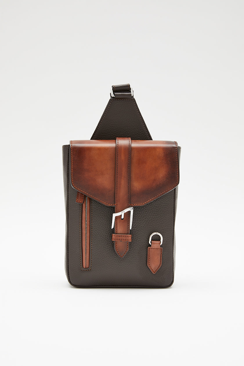 Cognac Crossbody Bag – Biagini 1968
