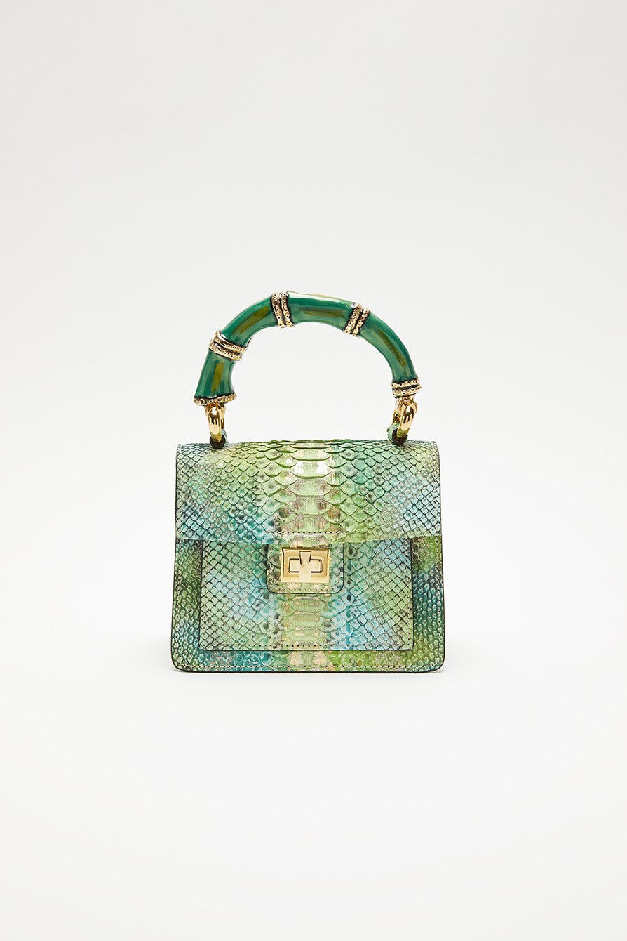 Green Bamboo Art Bag – Biagini 1968